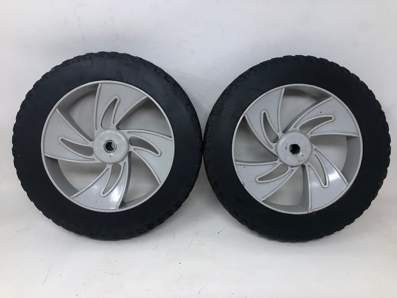 705405 Briggs & Stratton Wheels from Troy-Bilt Pressure Washer (x2)