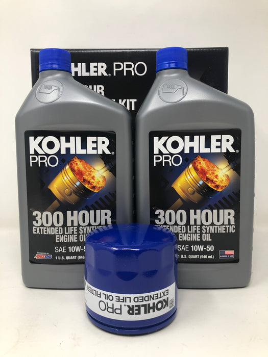 25 850 02-S Kohler 300 Hour Oil Change Kit (2 Quart)