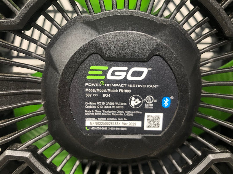 FN1000 EGO Power+ 10" 56V Compact Misting Fan - Used