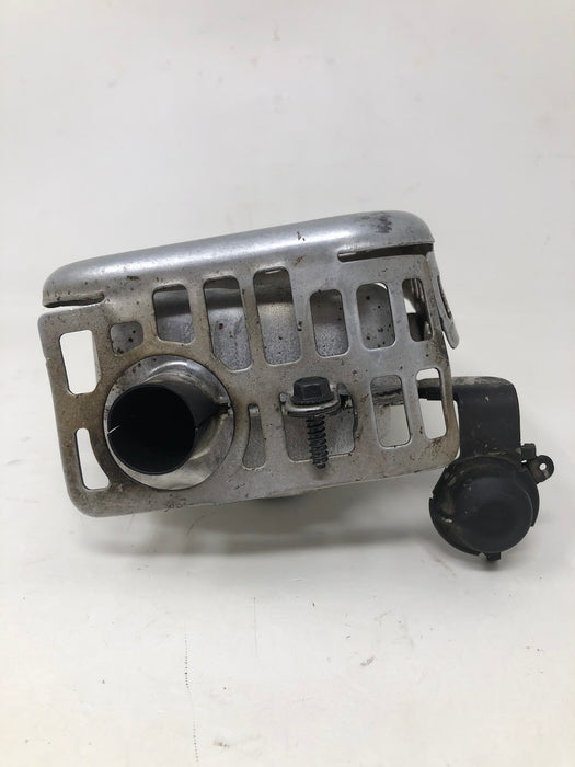 595516 Briggs & Stratton Muffler + Guard