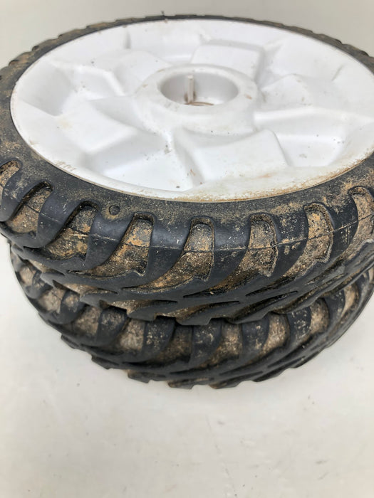 115-4695 Toro 8" Wheel & Gear Assemblies (x2)