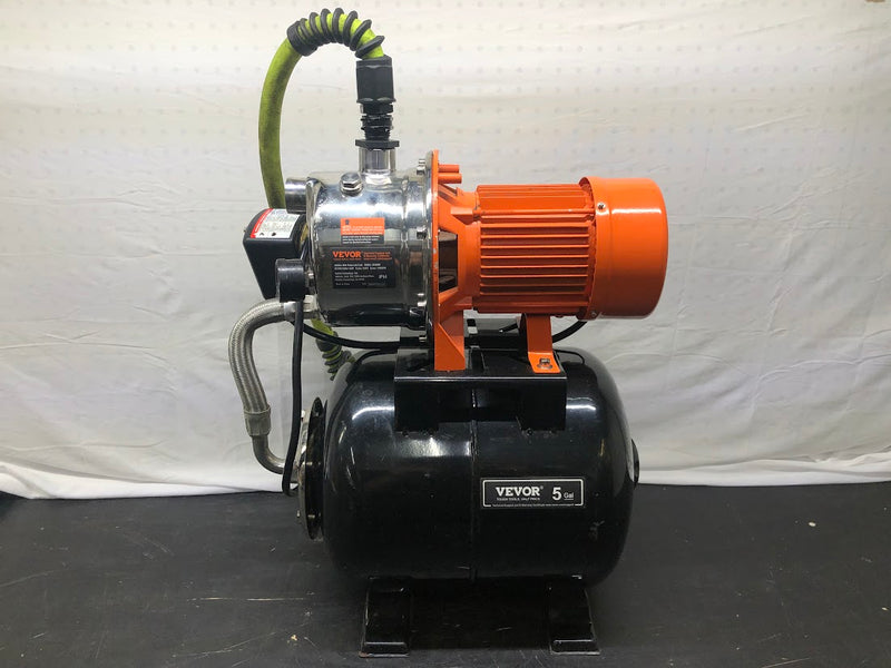 ZX51000 Vevor Shallow Well Pump with 5 Gal Tank