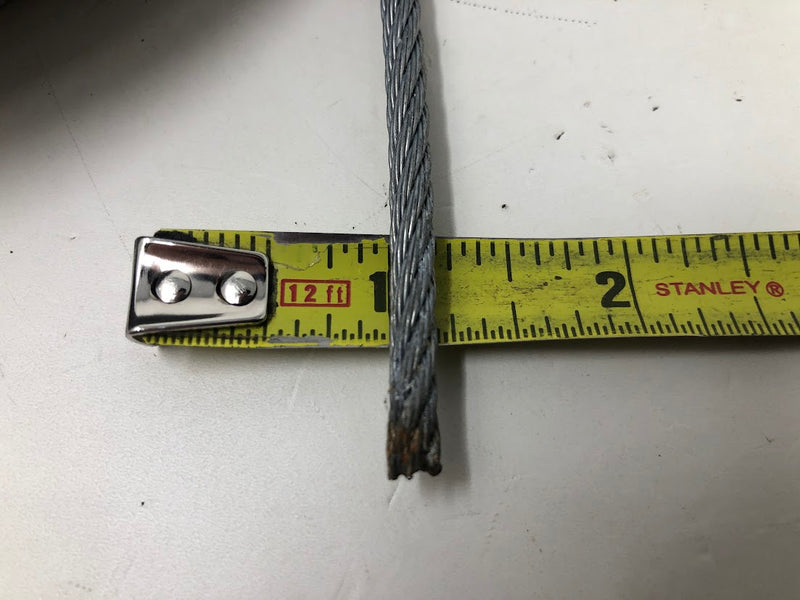 3/16" Galvanized Steel Cable 50ft