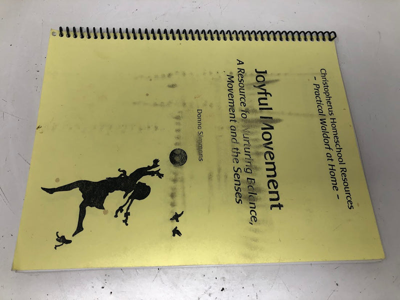 Christopherus Joyful Movement Spiral-Bound Workbook Donna Simmons