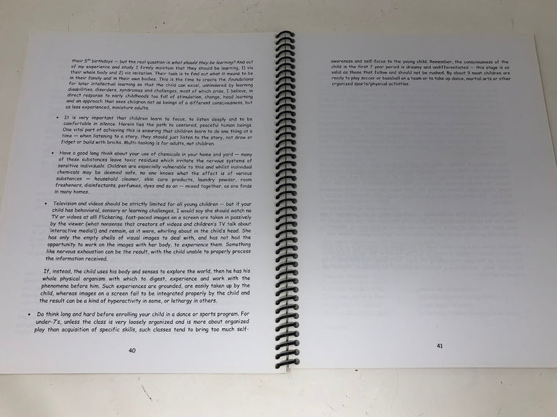 Christopherus Joyful Movement Spiral-Bound Workbook Donna Simmons