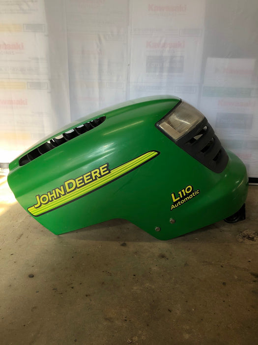 L110 John Deere Lawn Mower Hood Assembly