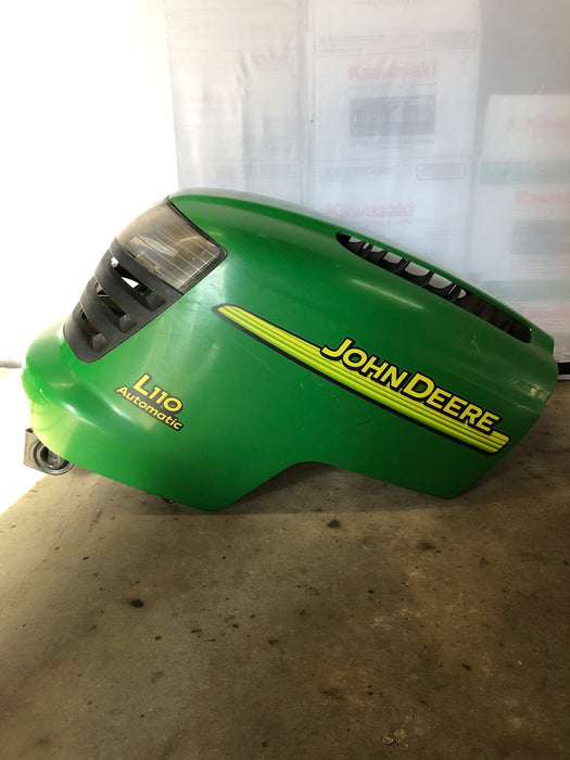 L110 John Deere Lawn Mower Hood Assembly