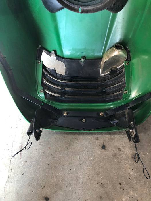 L110 John Deere Lawn Mower Hood Assembly