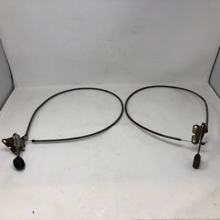 768879 Hustler Throttle/Choke Cables (x2)