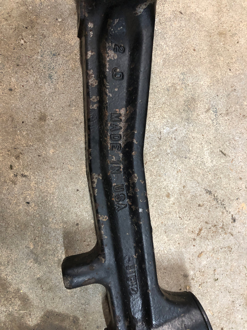 M70813 John Deere Front Axle from JD 345 20HP 54" Mower