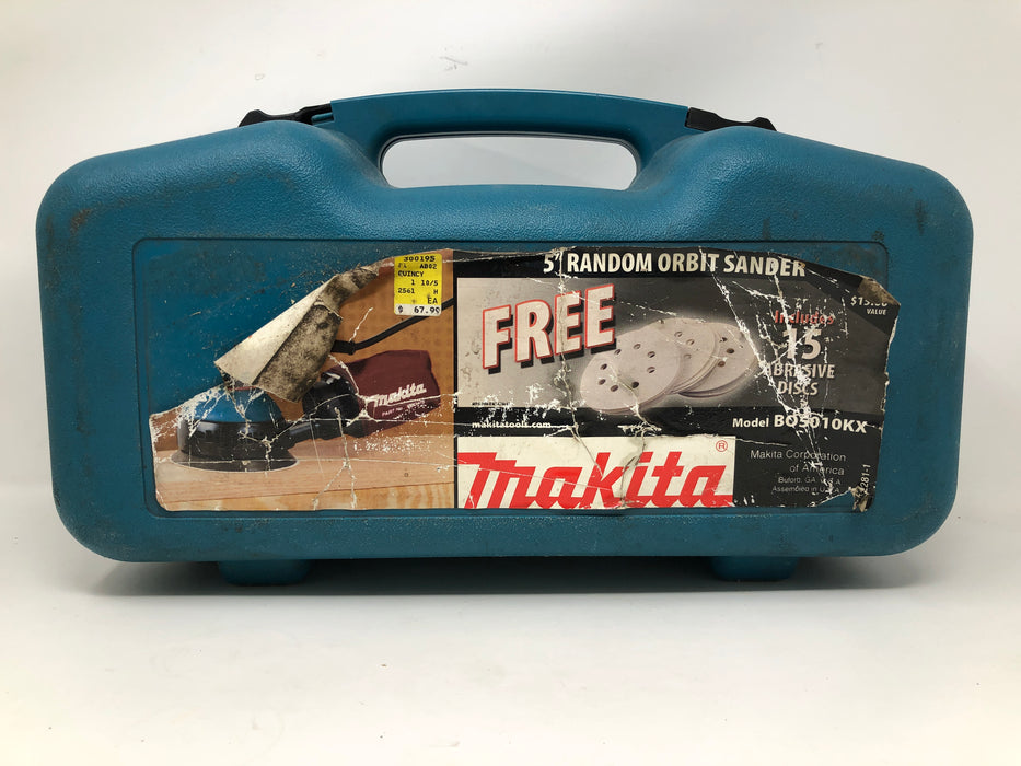 B05010 Makita 5" Random Orbit Sander with Case