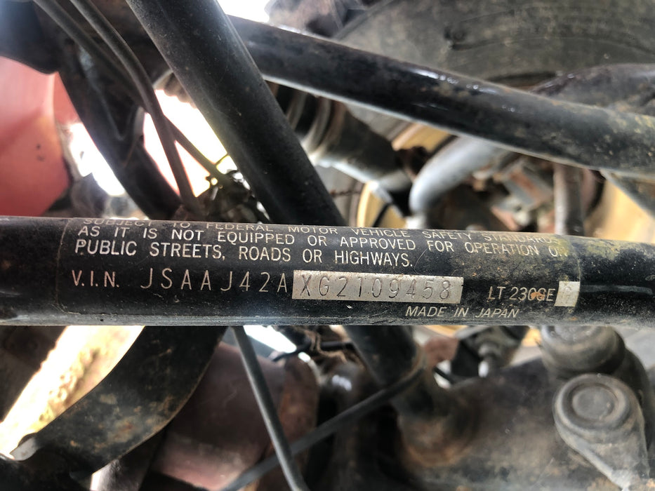 LT230GE Suzuki 4-Wheeler (Used)