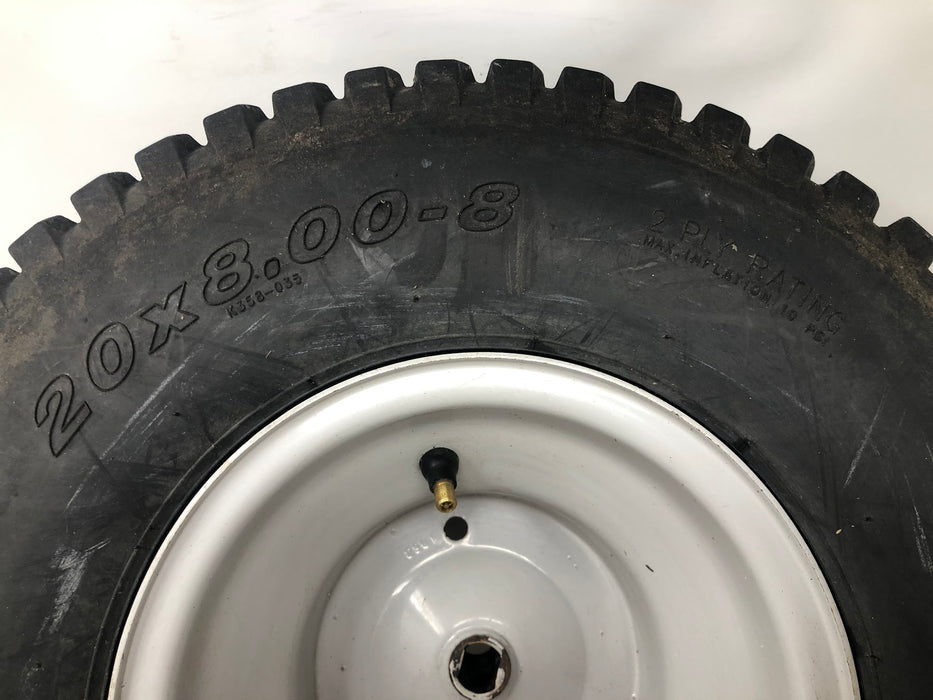 358-035 Kenda Turf Rider Wheel & Tire Assembly 20X8-8