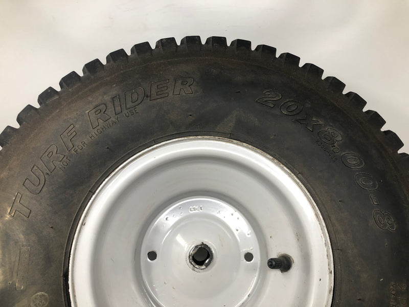 358-036 Kenda Turf Rider Wheel & Tire Assembly 20X8-8