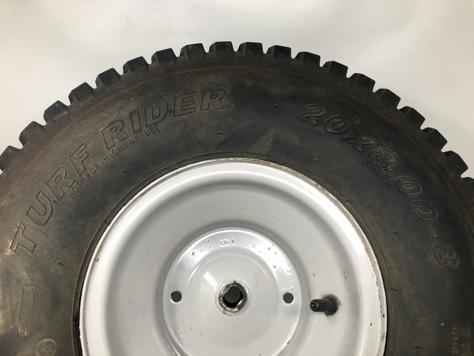 358-036 Kenda Turf Rider Wheel & Tire Assembly 20X8-8