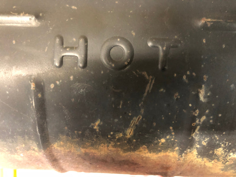 M70952 John Deere Muffler Guard From John Deere 320 Hydraulic Lift Tractor