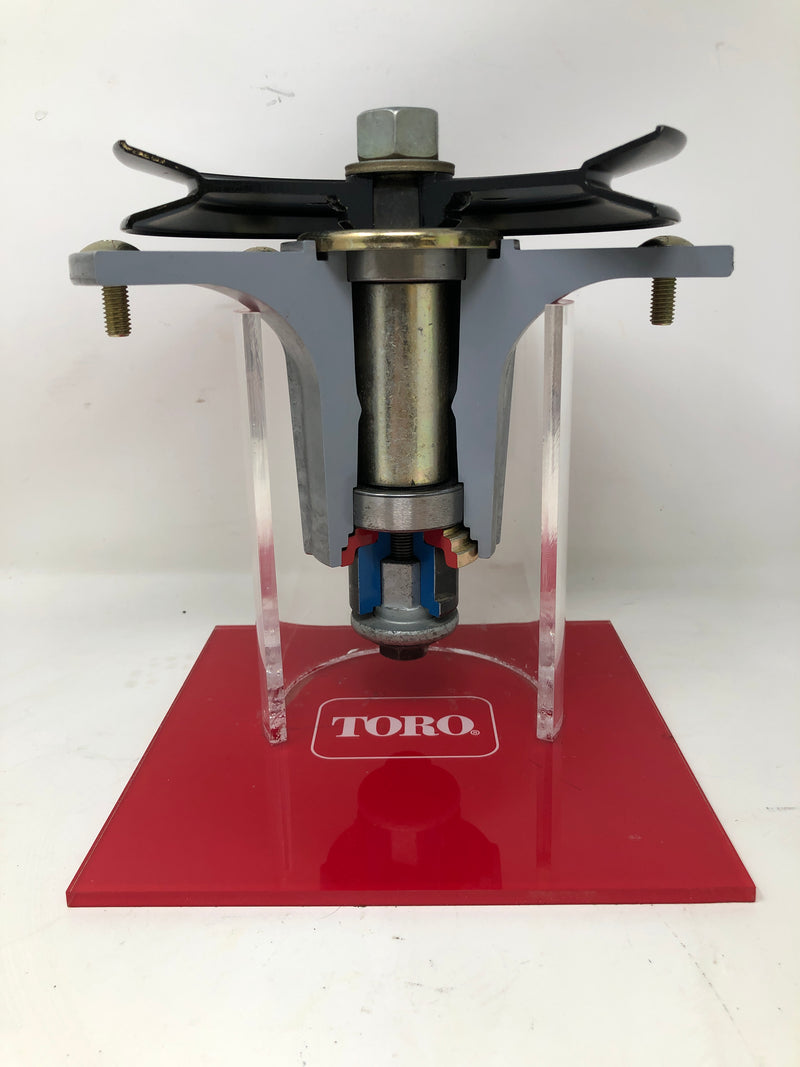 Toro Z Master Spindle Assembly Cut Out Dealer Display