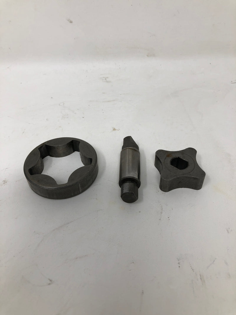 499613 Briggs and Stratton Oil Pump Cover and Parts from B&S 790009 Vertical Engine