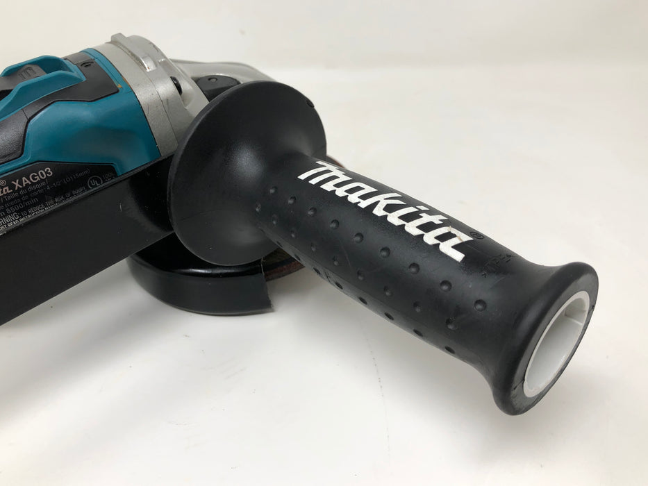 XAG03 Makita 18V LXT® Lithium‑Ion Brushless Cordless 4‑1/2" Cut‑Off/Angle Grinder, Tool Only