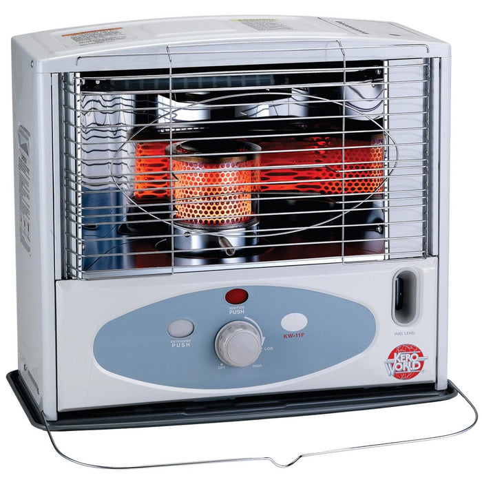 KW-11F Kero World 10,500 BTU Kerosene Indoor Heater Radiant