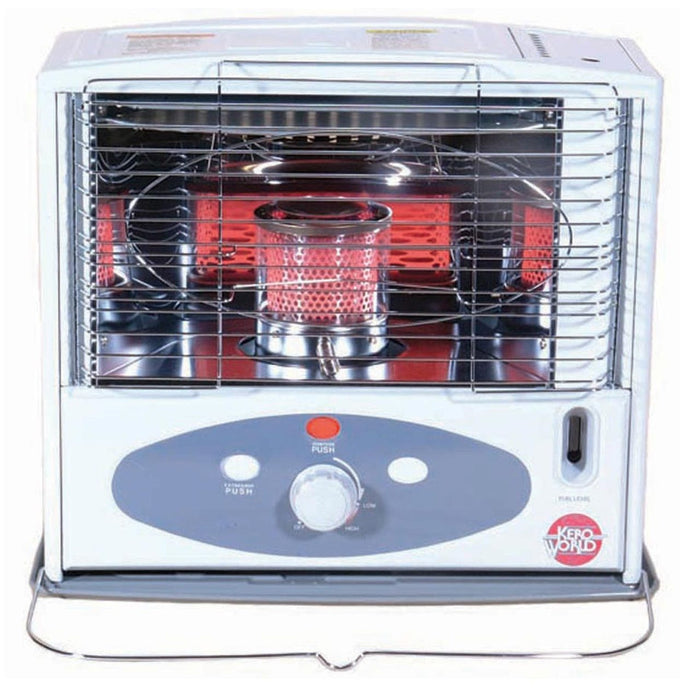 KW-11F Kero World 10,500 BTU Kerosene Indoor Heater Radiant