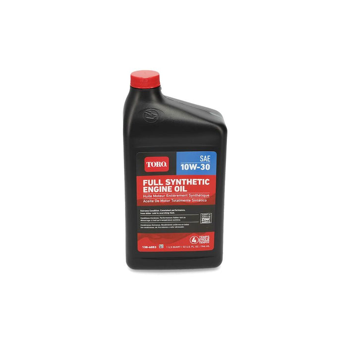 138-6053 Toro 10W-30 Full Synthetic Engine Oil