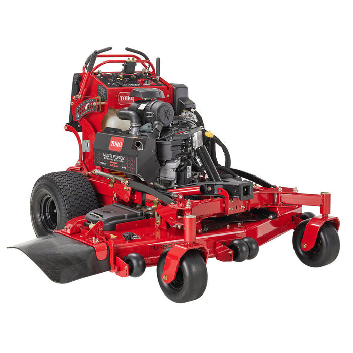 72525 Toro 60" Grandstad MultiForce Stand On Zero Turn Mower Kawasaki EVO 34.5hp Low Flow Included