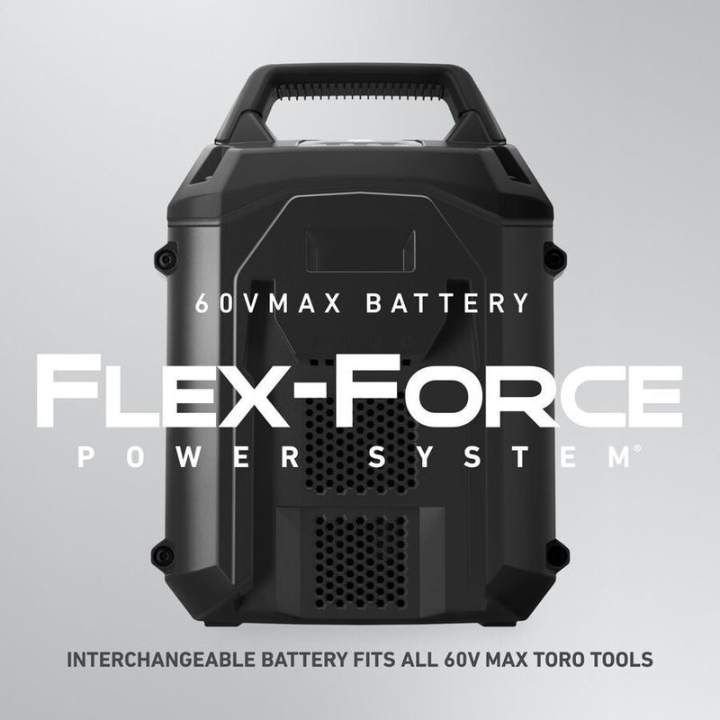 88924 Toro 60V MAX* Flex-Force 4-Amp Lithium-Ion Battery 2-Pod Charger