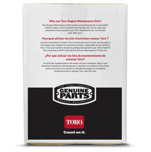 20296 Toro Engine Maintenance Kit with Heavy-Duty Air Filter (Single Cylinder Engines)