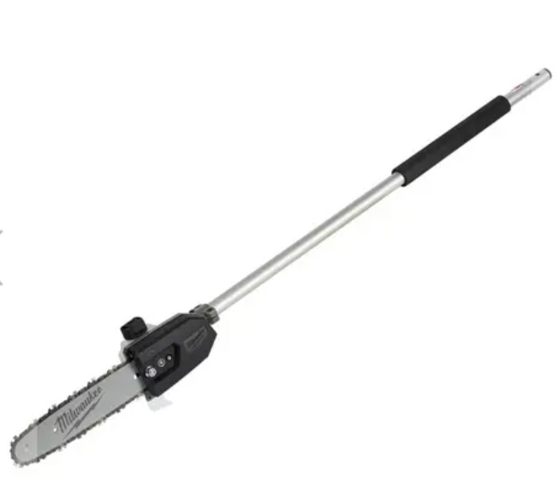 Milwaukee M18 Quiklok W/pole saw attachment.(10" Bar) Rental