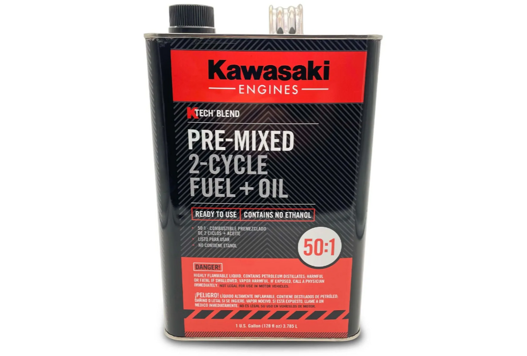 99969-6560 Kawasaki Ethanol-Free Fuel One Gallon Container (2-Cycle Fuel + Oil)