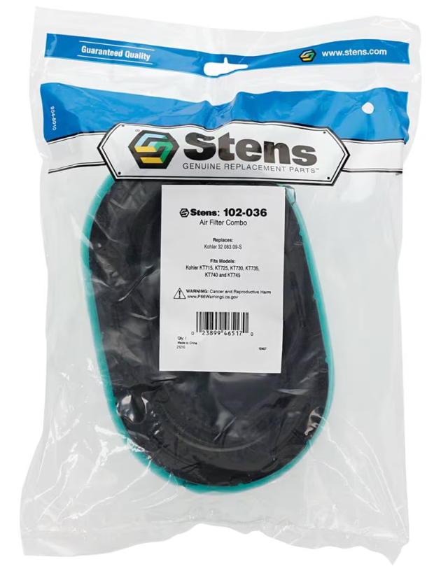 102-036 Stens Air Filter Combo