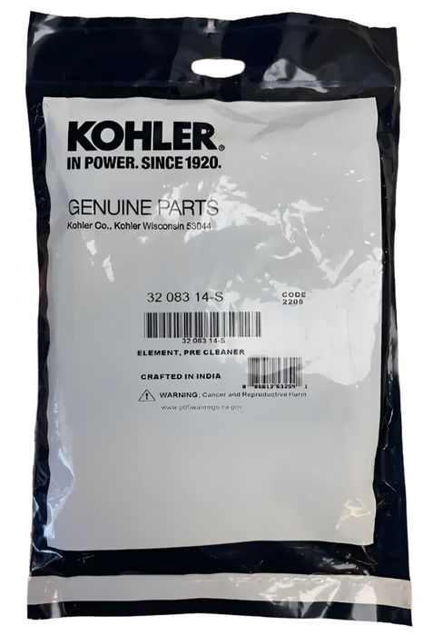 32 083 14-S Kohler Pre-Filter