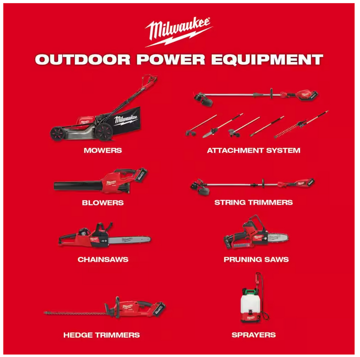 3006-22 Milwaukee M18 Fuel 17" Dual Battery String Trimmer Kit