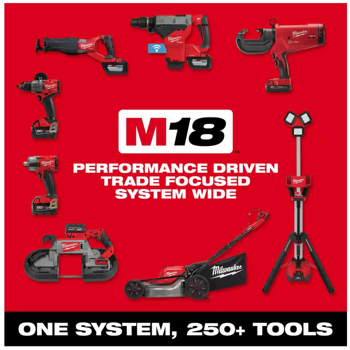 3006-22 Milwaukee M18 Fuel 17" Dual Battery String Trimmer Kit