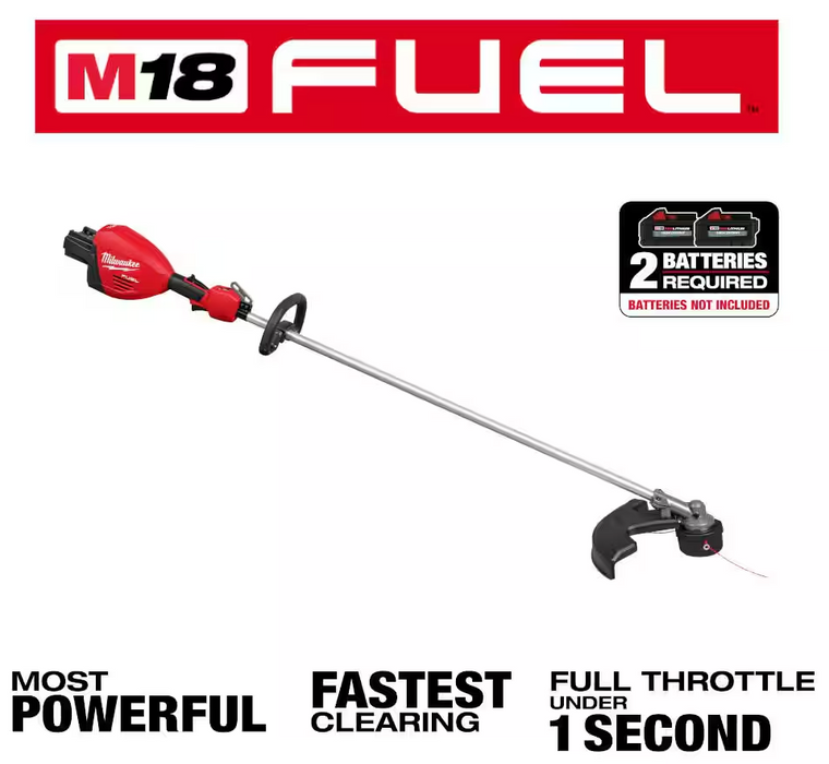 3006-20 Milwaukee M18 Fuel 17" Dual Battery String Trimmer (Tool Only)