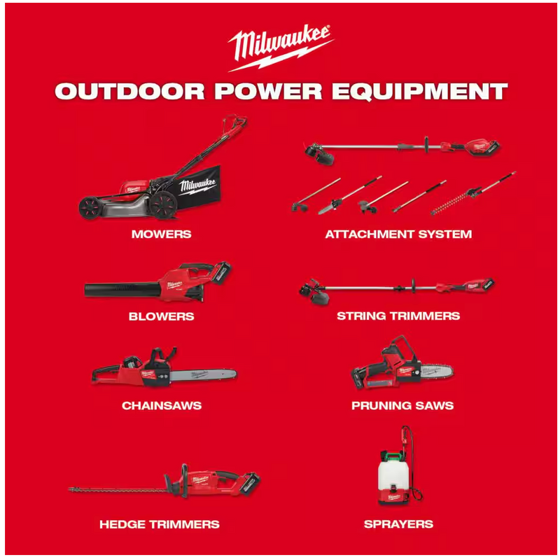 3006-20 Milwaukee M18 Fuel 17" Dual Battery String Trimmer (Tool Only)