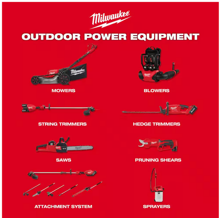 49-16-2719 Milwaukee M18 Fuel QUIK-LOK Articulating Hedge Trimmer Attachment