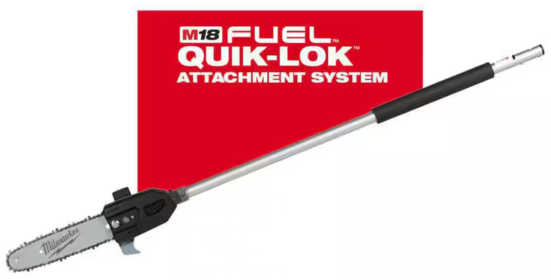 49-16-2720 Milwaukee M18 Fuel QUIK-LOK 10" Pole Saw Attachment