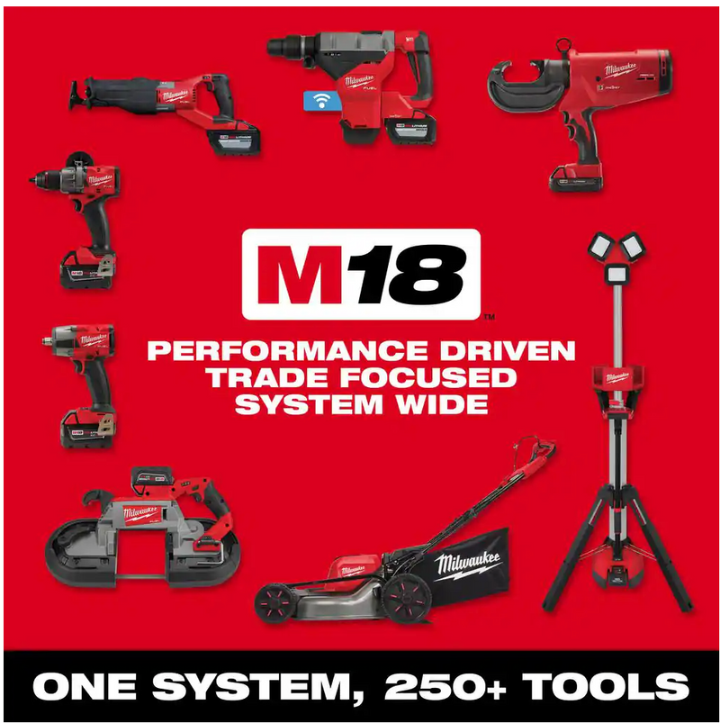 49-16-2720 Milwaukee M18 Fuel QUIK-LOK 10" Pole Saw Attachment