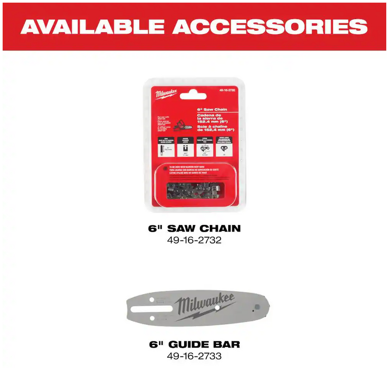 2527-20 Milwaukee M12 Fuel Hatchet 6" Pruning Saw (Tool Only)