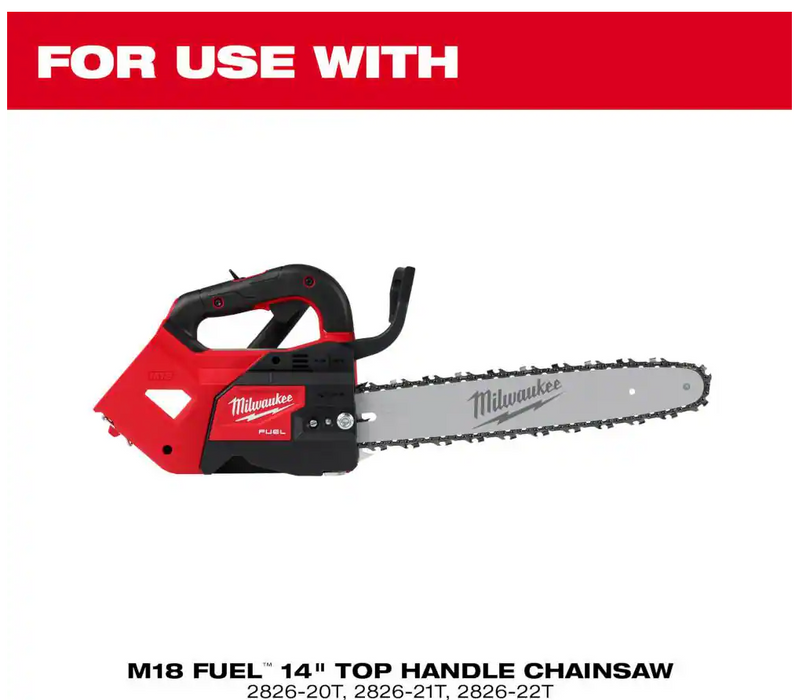 49-16-2745 Milwaukee 14" Top Handle Chain Saw Bar