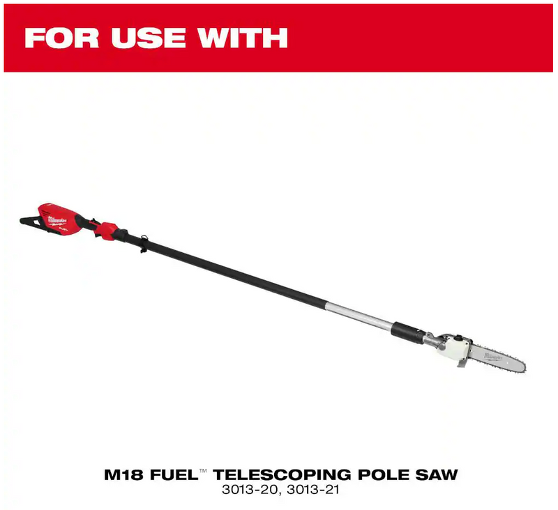 49-16-2760 Milwaukee 10" Telescoping Pole Saw Bar