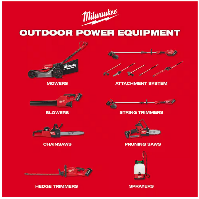 2823-22HD Milwaukee M18 Fuel 21" Self Propelled Dual Battery Mower Kit