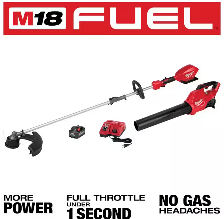 3000-21 Milwaukee M18 Fuel 2 Tool Combo Kit (Trimmer & Blower Combo)