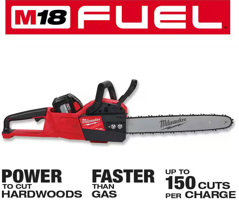 2727-21HD Milwaukee M18 Fuel 16" Chain Saw Kit