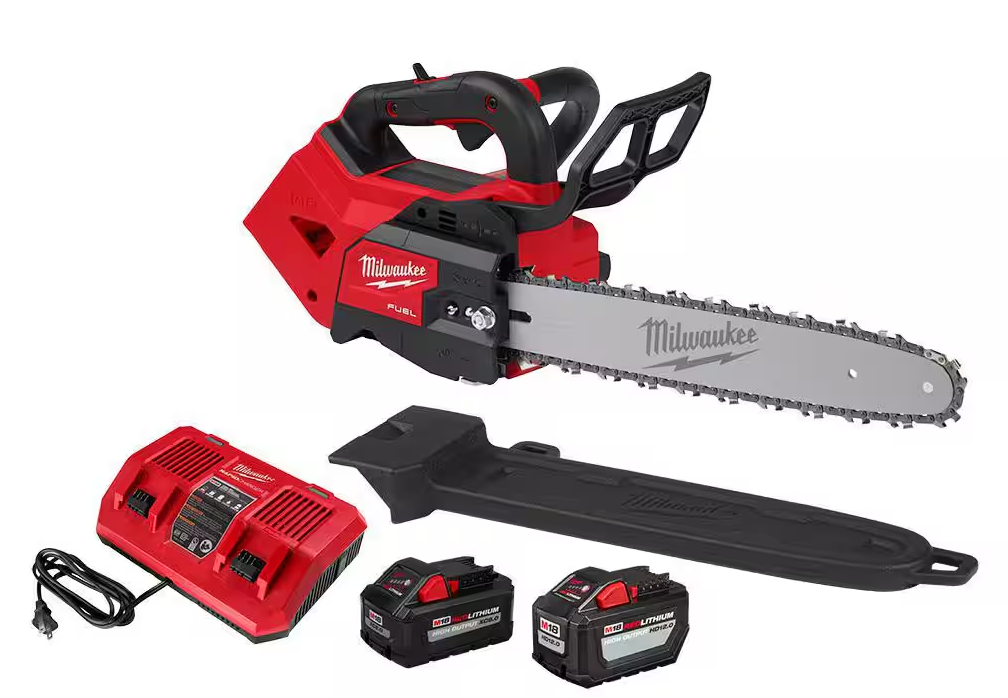 2826-22T Milwaukee M18 Fuel 14" Top Handle Chain Saw 2 Battery Kit