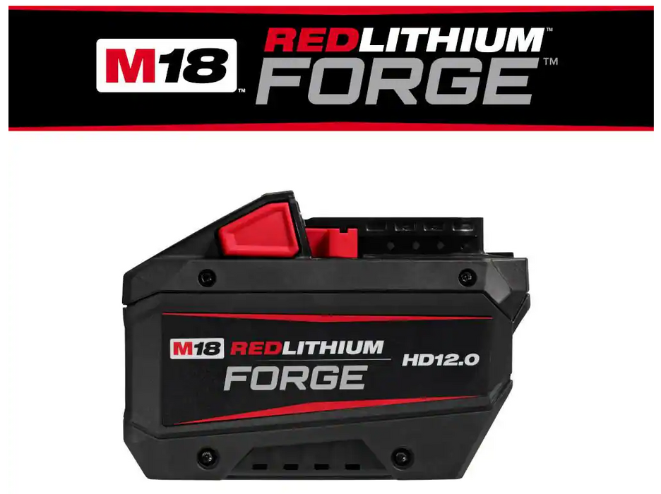 48-11-1813 Milwaukee M18 REDLITHIUM FORGE HD 12 AH Battery Pack