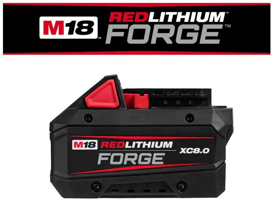 48-11-1881 Milwaukee M18 REDLITHIUM FORGE XC 8.0 AH Battery Pack