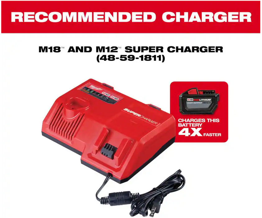 48-11-1812 Milwaukee M18 REDLITHIUM HIGH OUTPUT HD 12 AH Battery Pack